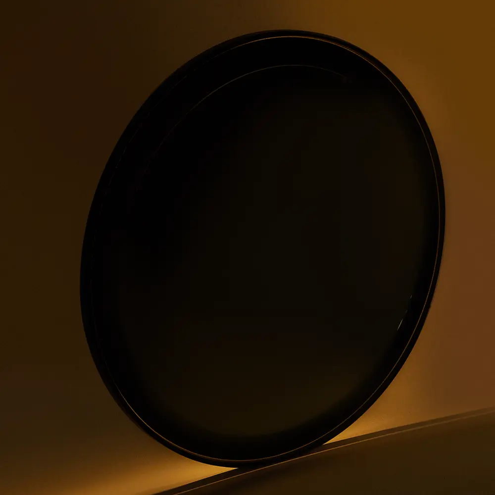 Зеркало Gavana black Led с подсветкой ø60 см Santreyd нет STLM-2064156 - Вид №1
