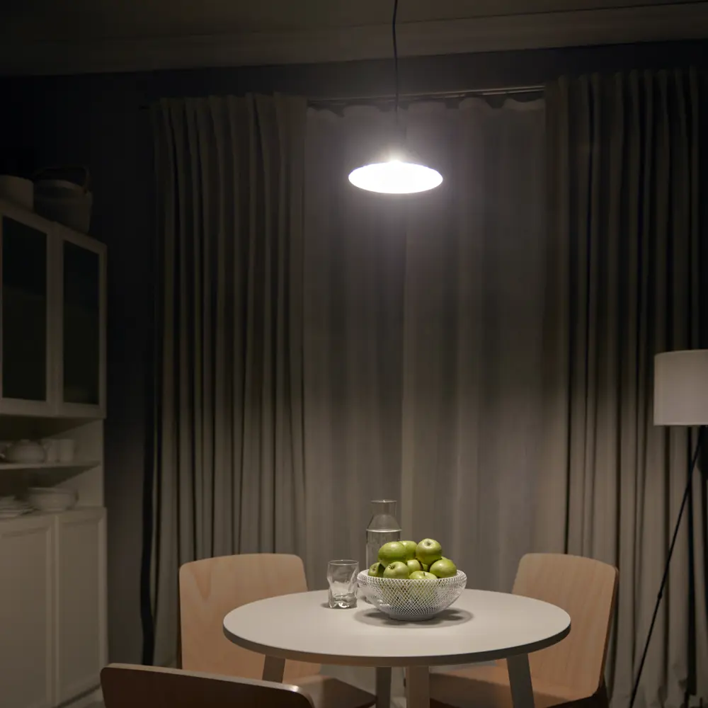 Светильник подвесной Cymbal PL-600 1xE27x40 Вт 2 м² цвет белый CAMELION STLM-2183033 - Вид №11