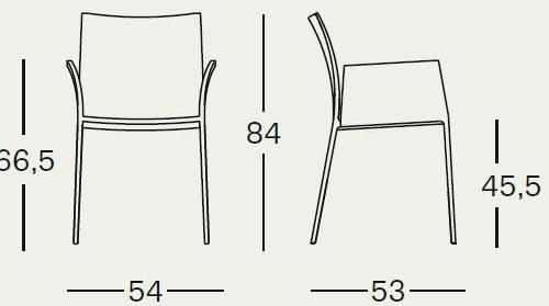 Zanotta Стул с подлокотниками sun-id-1372304 - Вид №5