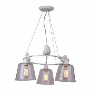 Подвесная люстра Arte Lamp Passero A4289LM-3WH ARTE LAMP ДИЗАЙНЕРСКИЕ, PASSERO 108437 Белый