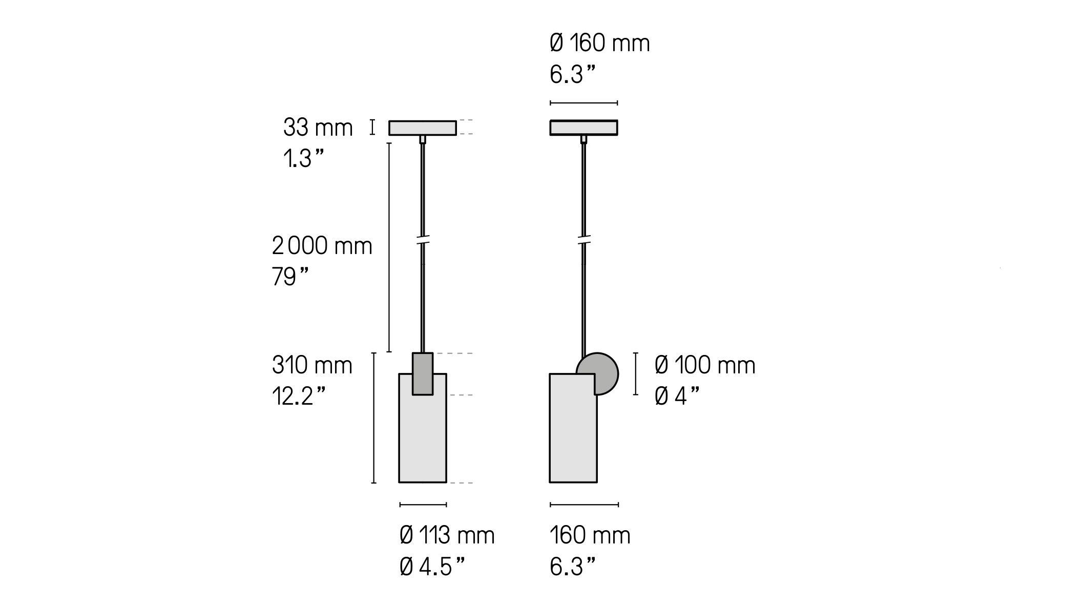 Латунный светодиодный подвесной светильник CVL Luminaires Calé(e) ARCH-00057890 - Вид №4