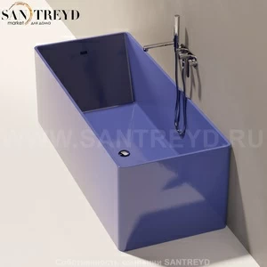 Flaminia WASH Ванна свободностоящая 170 см синяя MW170.5003