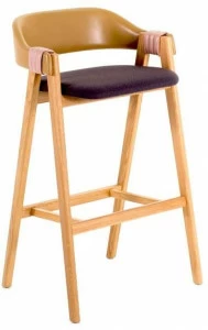 Moroso Табурет деревянный со спинкой Mathilda