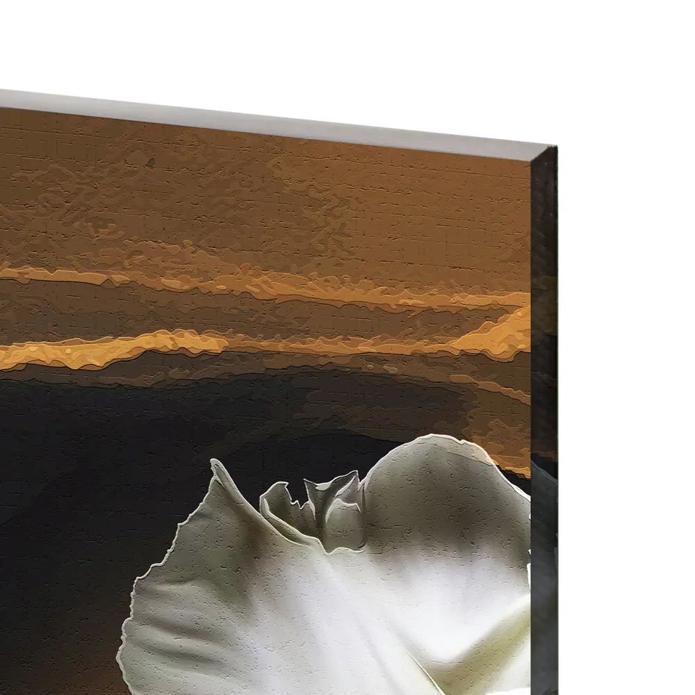 Картина на стекле Белые ирисы 1 60x80 см 85283010 STLM-2112783 ARTABOSKO  - Вид №1