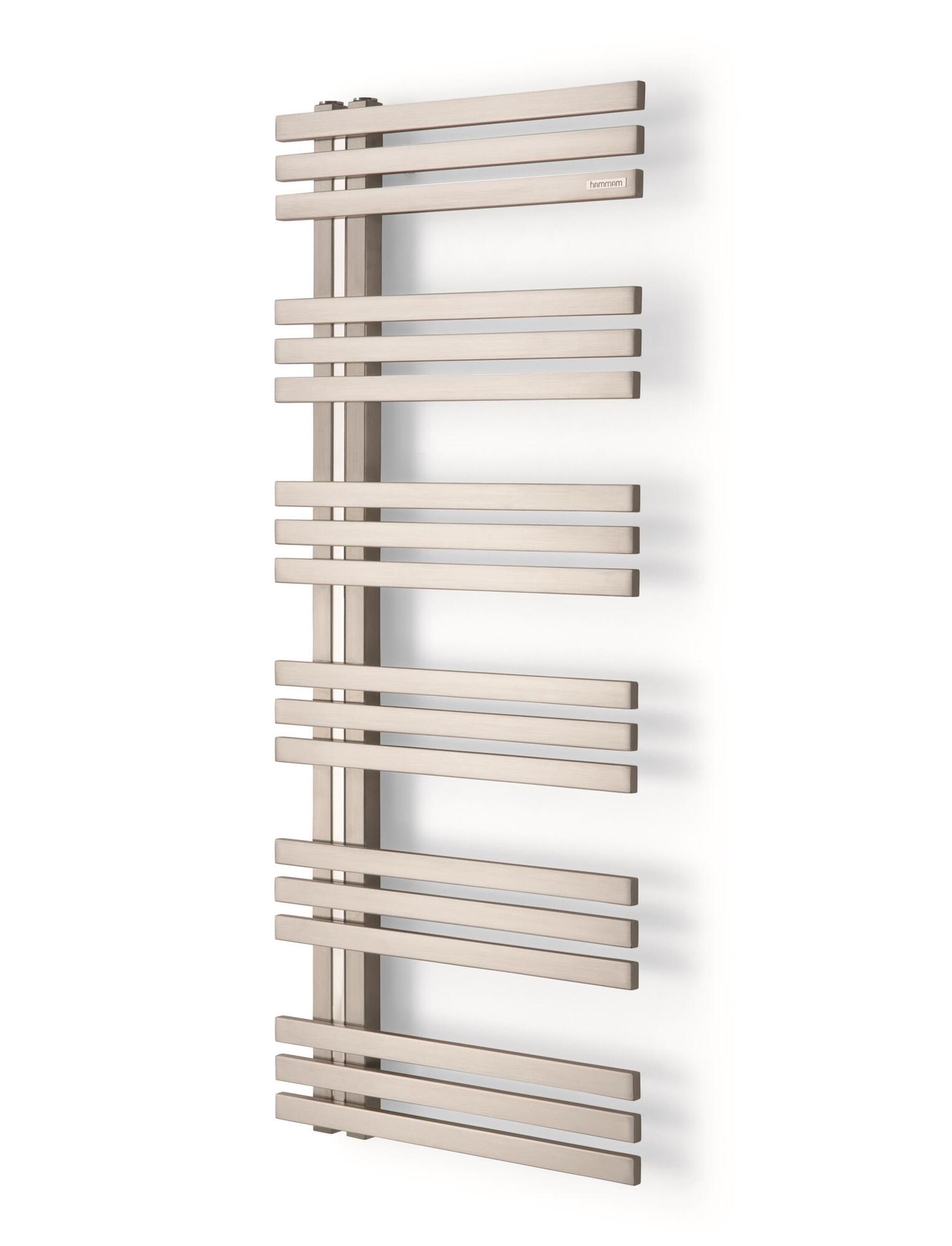 Полотенцесушитель Hammam BIANCA Stainless steel  комбинированный; электрический или водяной Сталь  - Вид №26