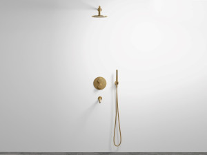 Настенный набор для ванны с 5 отверстиями и душем