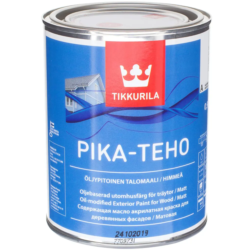 Краска Тиккурила Pika-Teho 0.9 л Tikkurila STLM-2142665