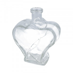 1519 Заготовка для декорирования Ваза-бутылка декоративная Фрида стекло 7 х 16.5 х х 19 см Эвис