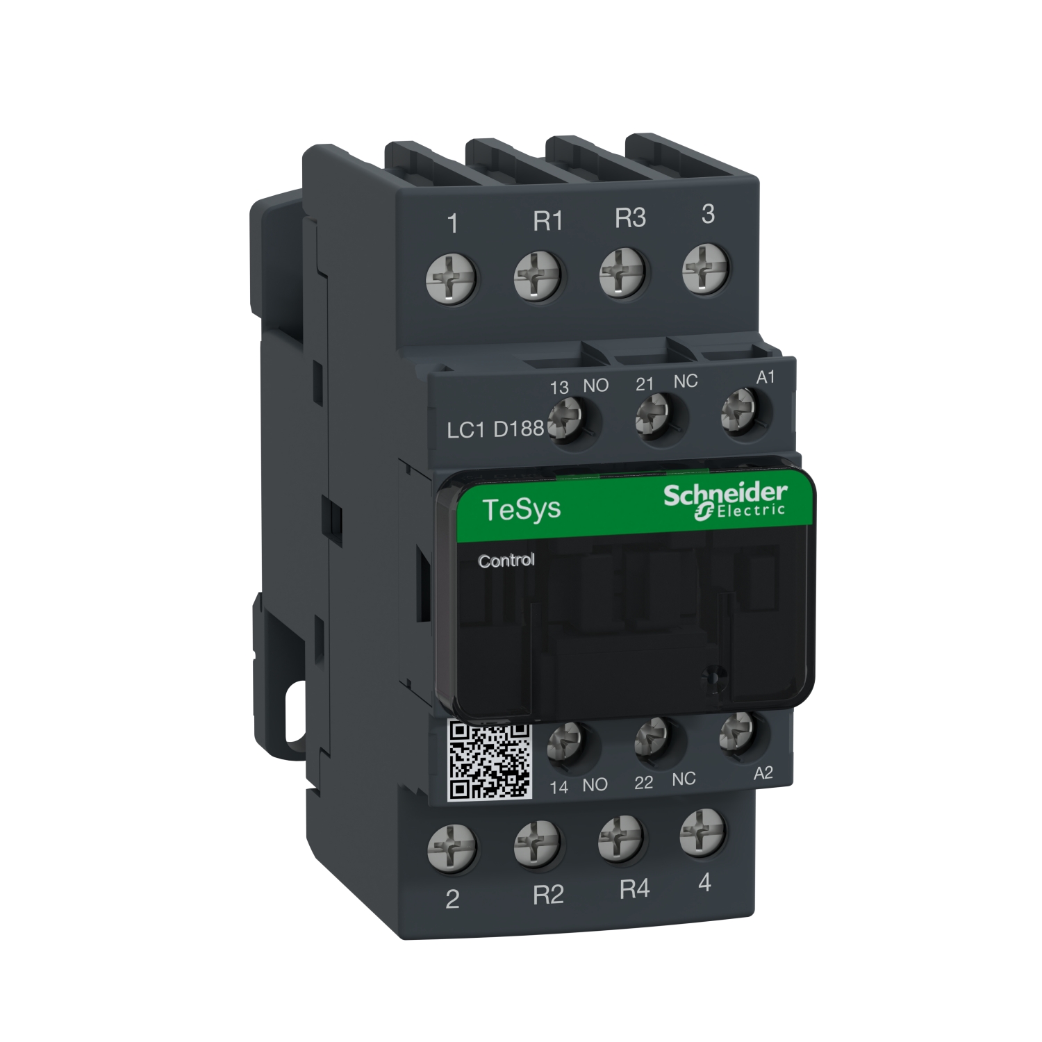 LC1D188D7 Контактор LC1D 4P 32А 440/42В AC 15кВт Schneider Electric TeSys 