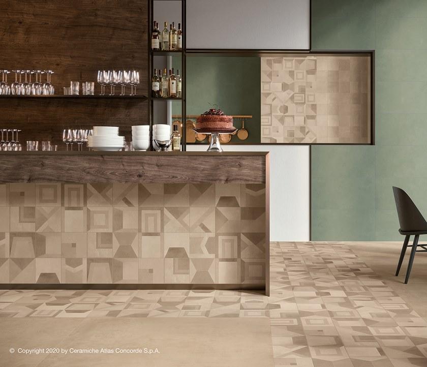 Atlas Concorde Настенная / напольная плитка из керамогранита с эффектом энкаустики Venti boost sun-id-1400680 - Вид №15