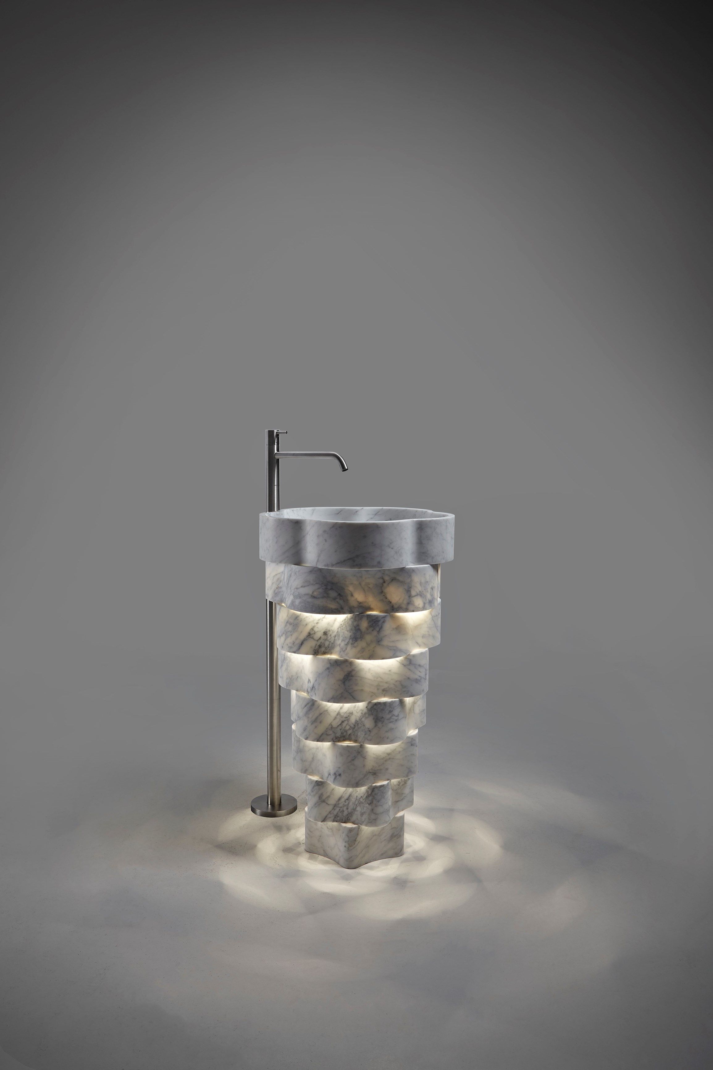 Отдельно стоящая мраморная раковина Antoniolupi INTRECCIO ARCH-00048120 - Вид №8