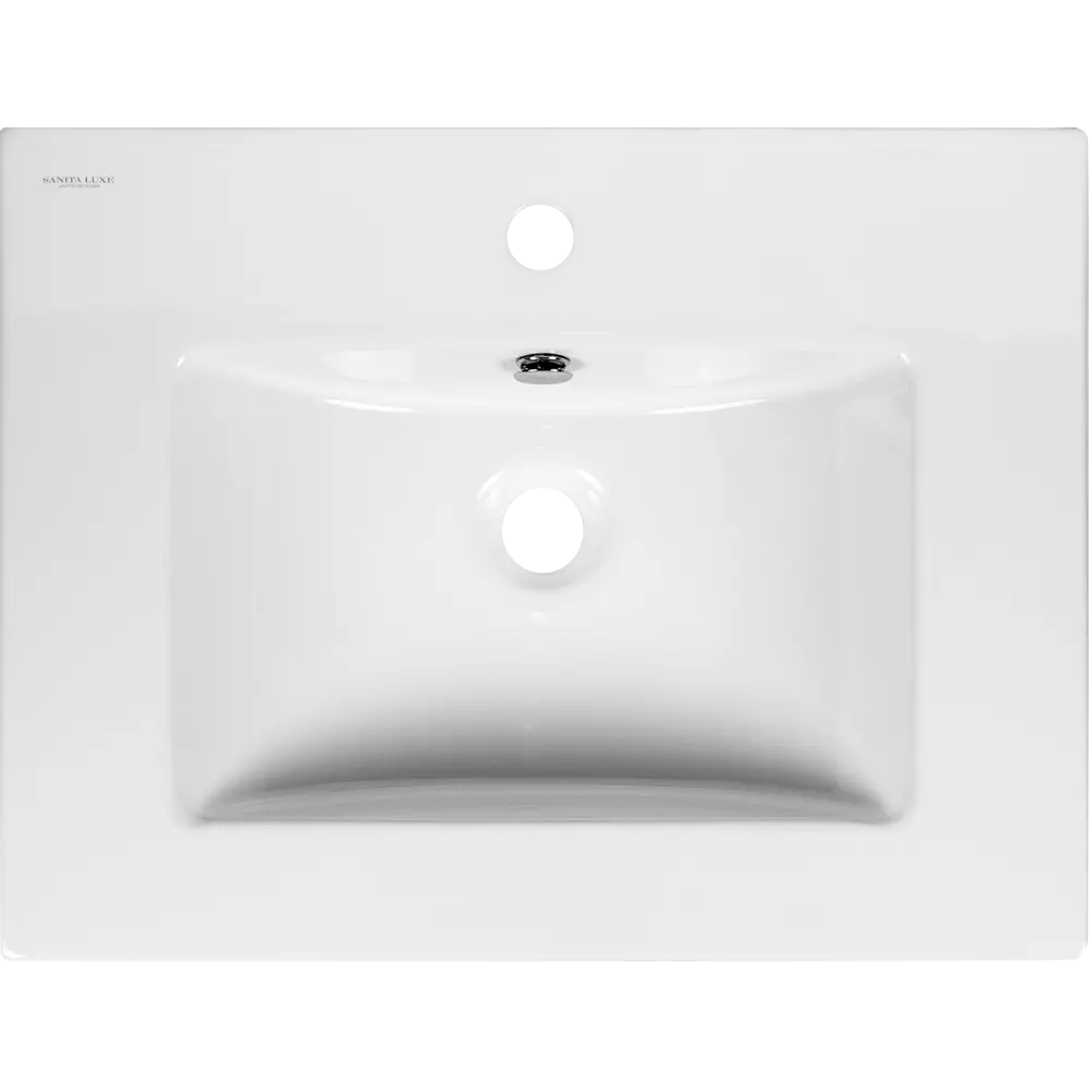 SANITA LUXE Квадро 60 — накладная раковина для тумбы Торонто 17215631 STLM-0007663 - Вид №2