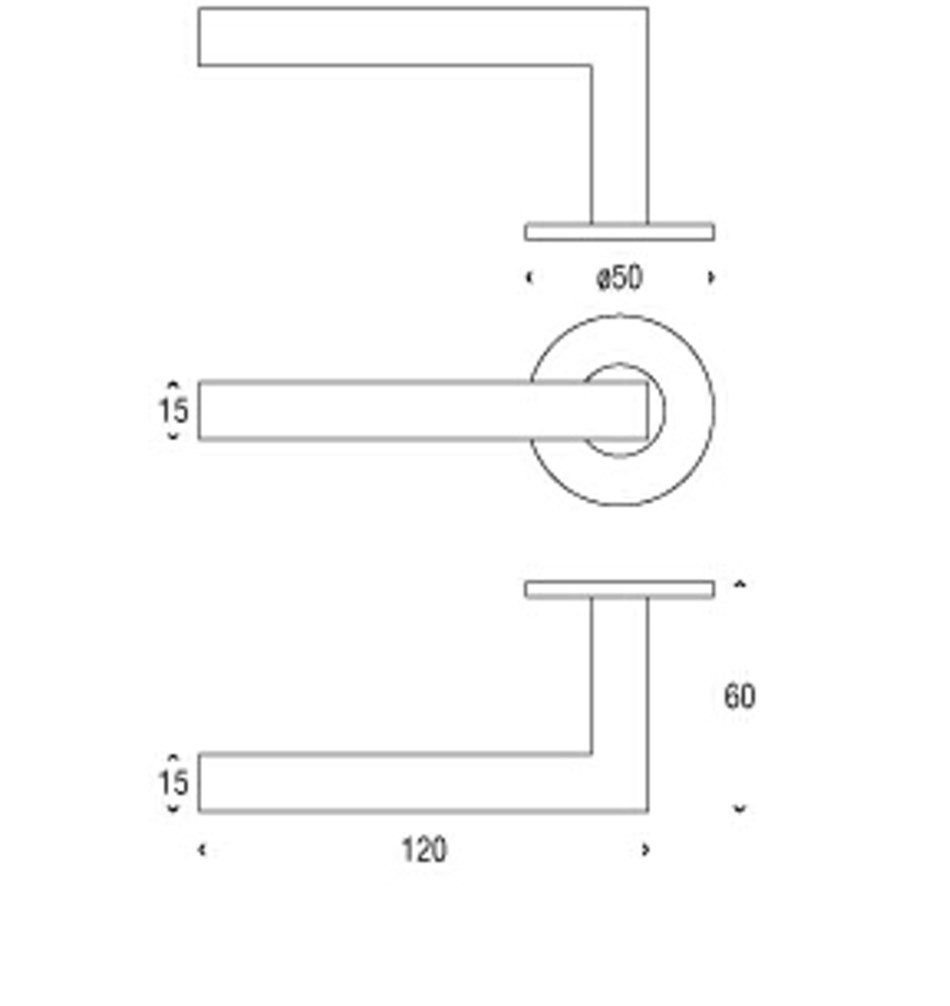 FROST Ручка рычага ELEMENT 1001 sun-id-1966465 - Вид №1
