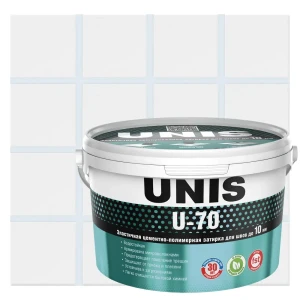 Затирка цементно-полимерная U-70 цвет туман 2 кг