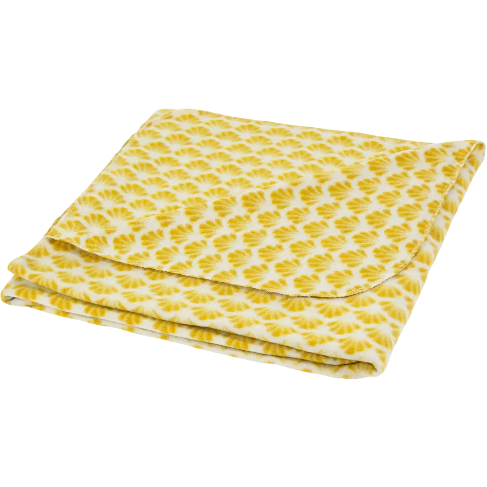 Плед «Ottavia», 140х200 см, флис, цвет жёлтый Santreyd STLM-2121370 - Вид №2