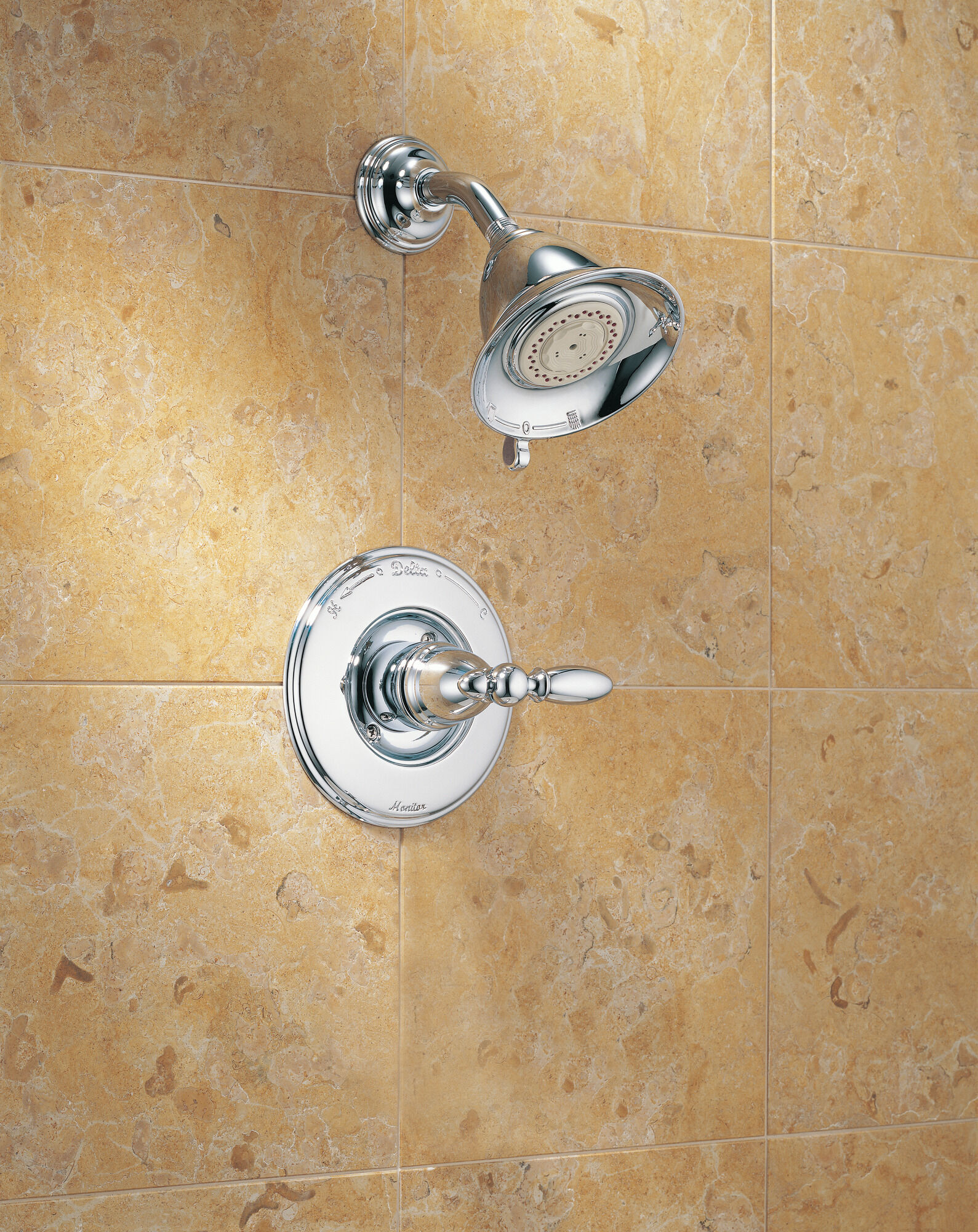 Облицовка для душа Monitor® серии 14 - Без ручки Delta Faucet VICTORIAN T14255-PTLHP - Вид №2