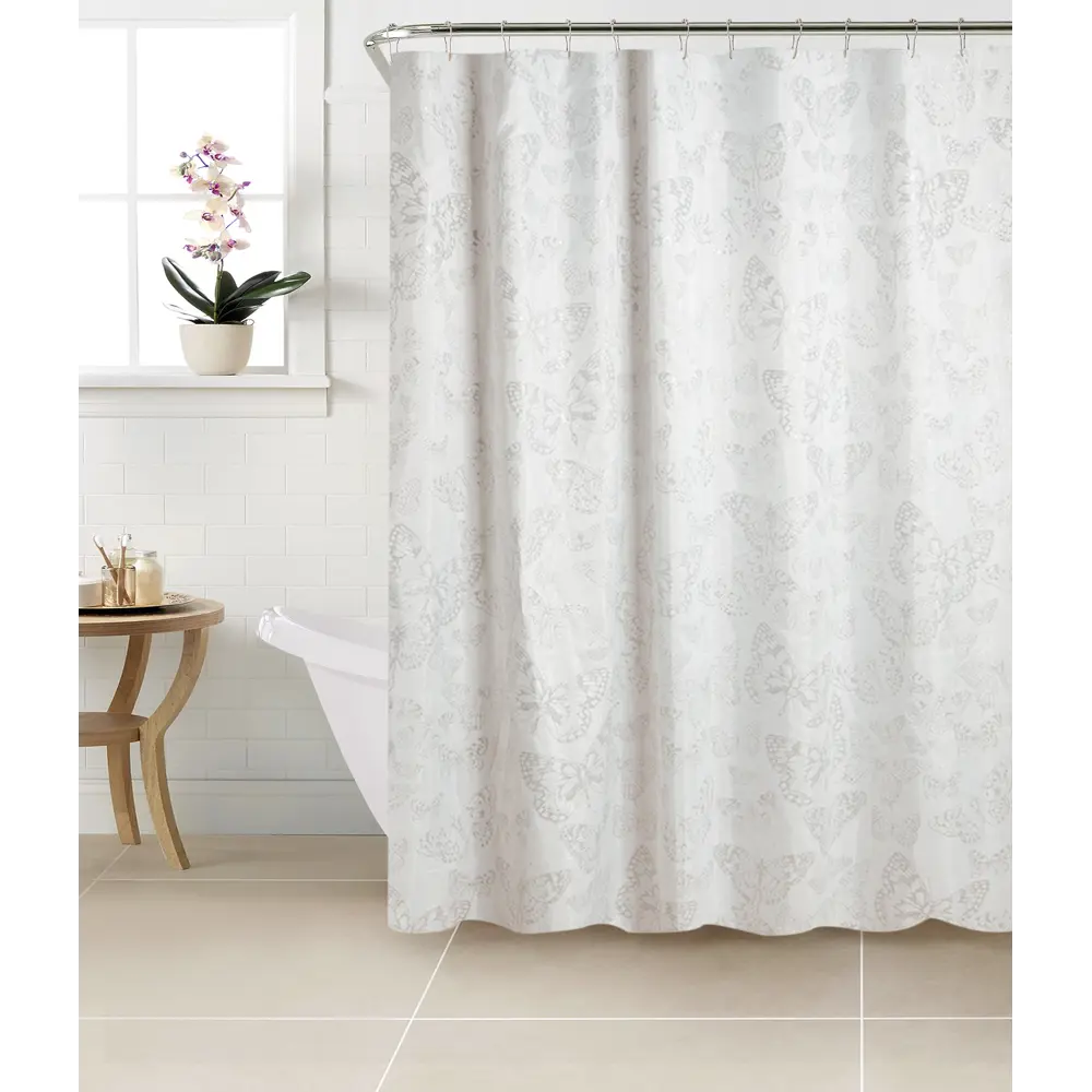 Штора для ванной комнаты Levity, 180x200 см, полиэстер SWENSA SWC-90 STLM-2117142 - Вид №6