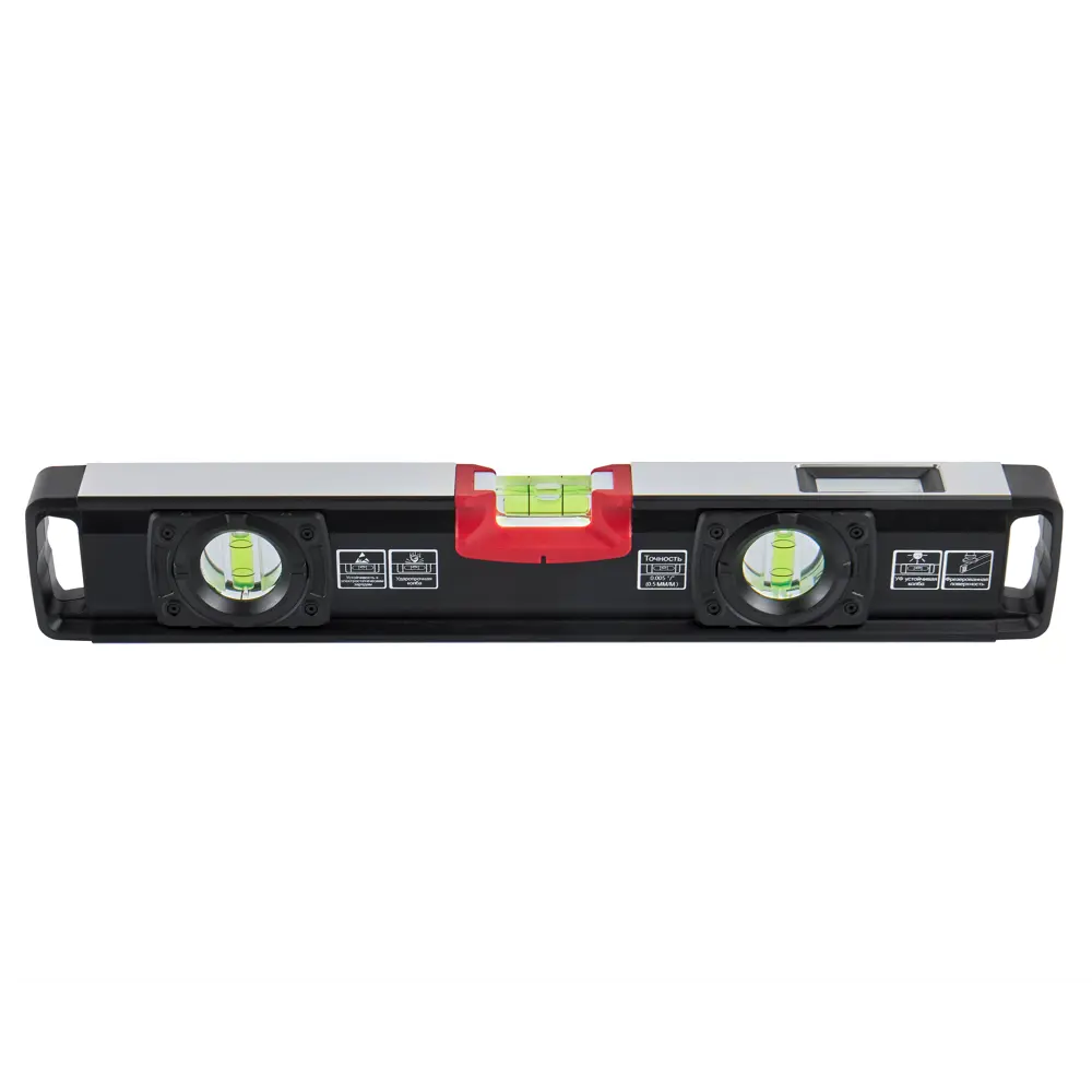 Уровень пузырьковый Elitech HD 320301 3 глазка магнитный 400 мм STLM-2179327 - Вид №4