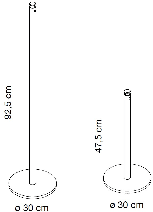 Caimi Brevetti Пьедестал из нержавеющей стали Set sun-id-1399725 - Вид №4
