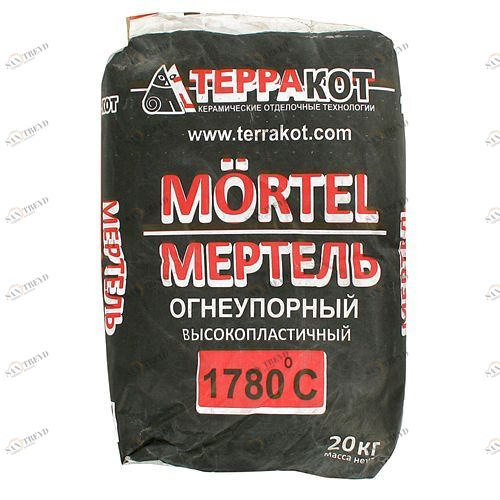 Смесь кладочная огнеупорная Мертель 20 кг ТерраКот Santreyd 2644