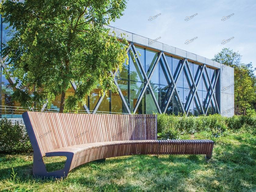 mmcité1 Изогнутая скамья со спинкой sun-id-1493570