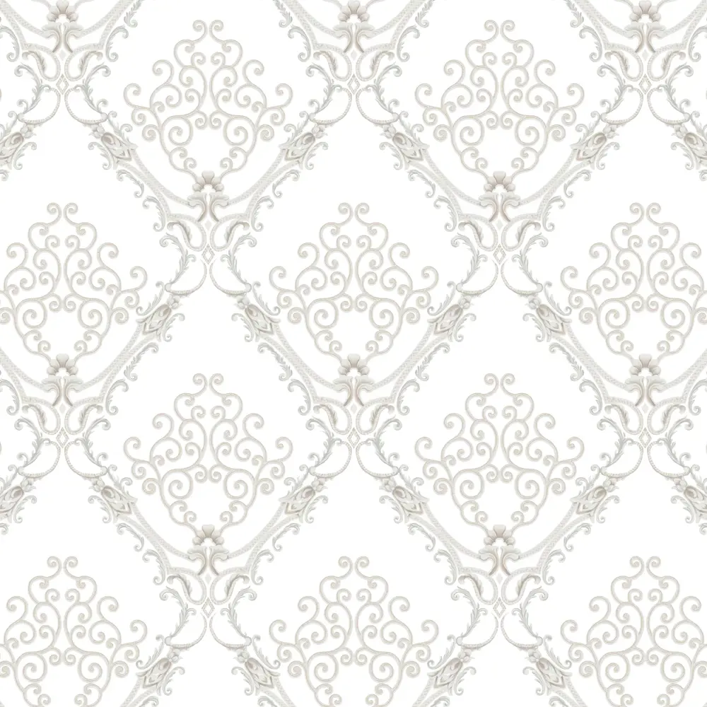 Обои флизелиновые Erismann Fusion белые 1.06 м 4595-2 STLM-2132791 - Вид №1