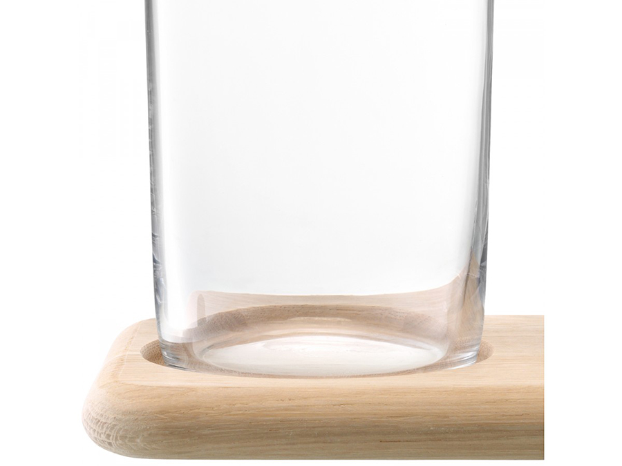 Набор из кувшинов для вина и воды на деревянной подставке 1.2 л/1.4 л LSA International G116600991 - Вид №5