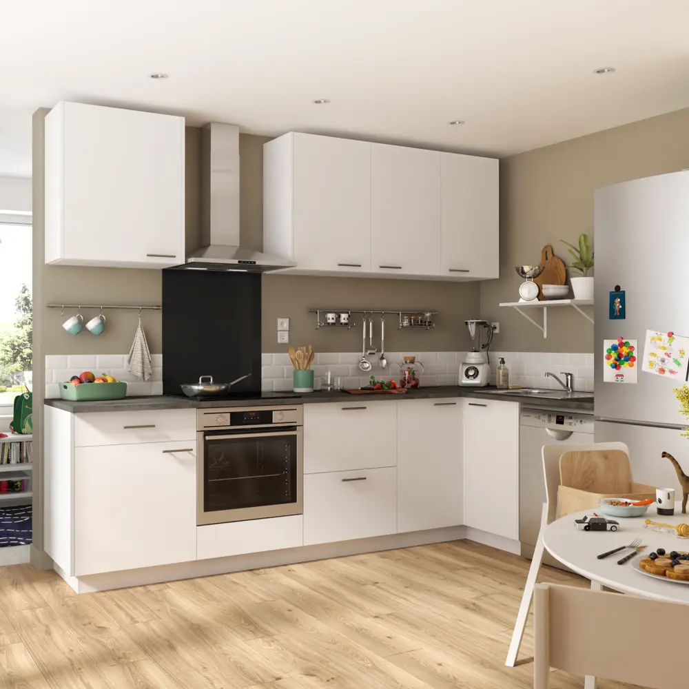 Фасад кухонного шкафа София 59.7x76.5 см KONSENSA ЛДСП цвет белый STLM-2109678 - Вид №12