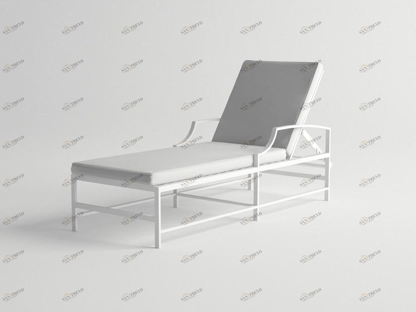 10Deka Откидной алюминиевый садовый шезлонг Agosto sun-id-1441156