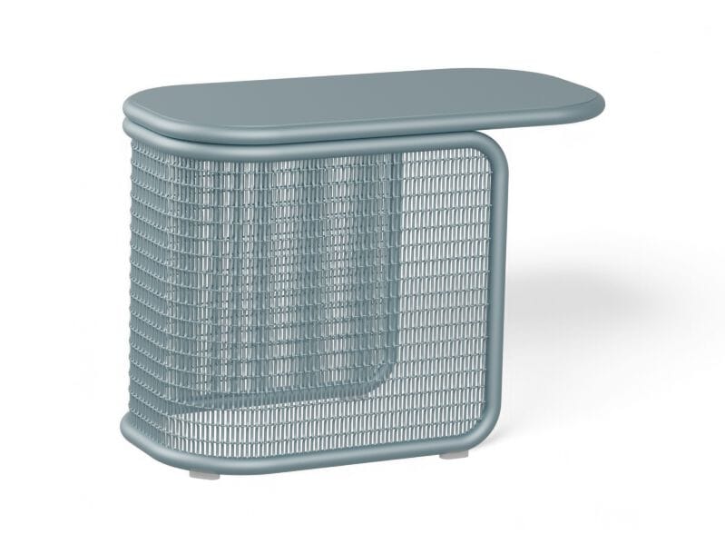 Из нержавеющей стали прямоугольный низкий садовый стол YAAZ Prot ARCH-00151318 - Вид №1