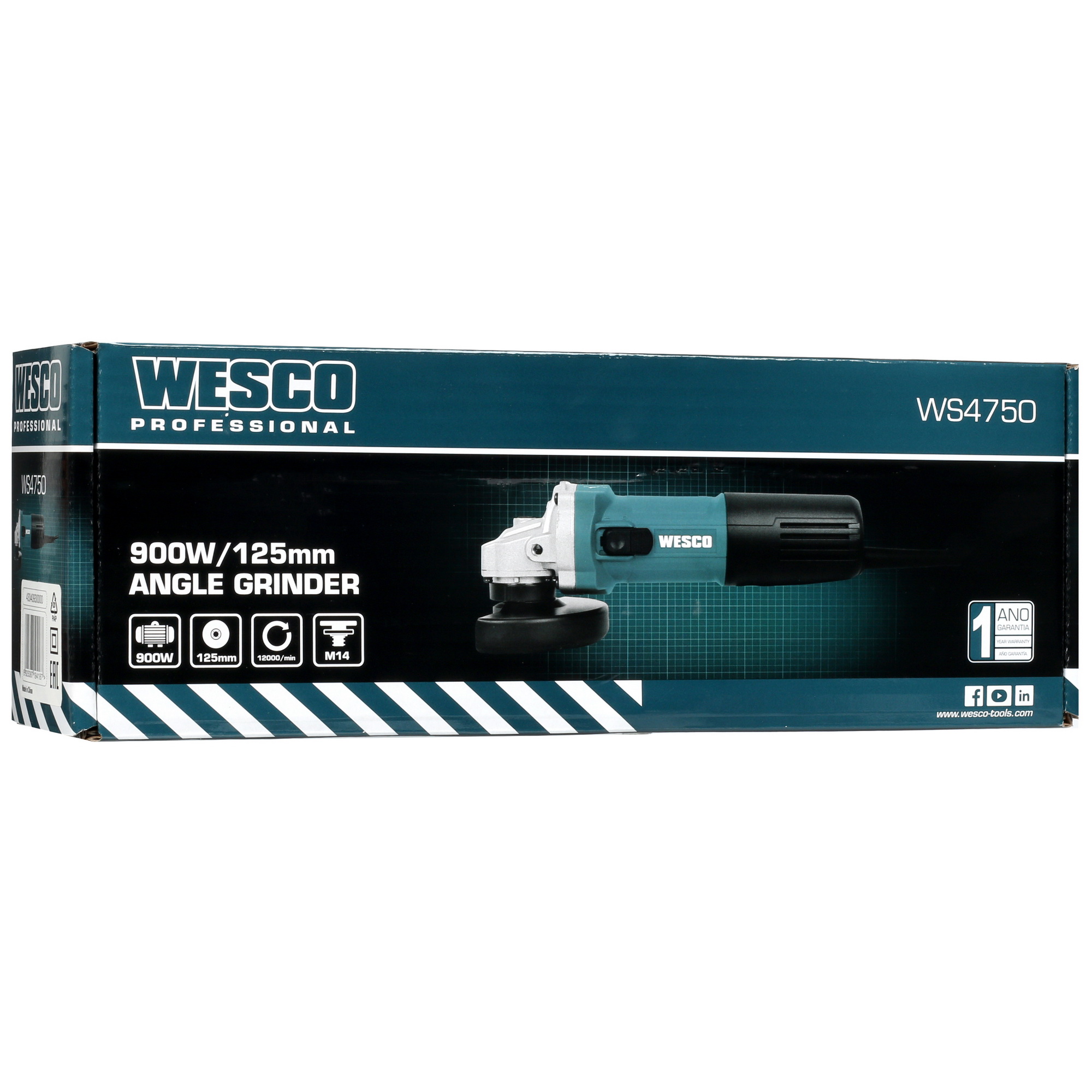 Углошлифовальная машина (УШМ) Wesco WS4750 5094214 STDN-0120242 - Вид №9