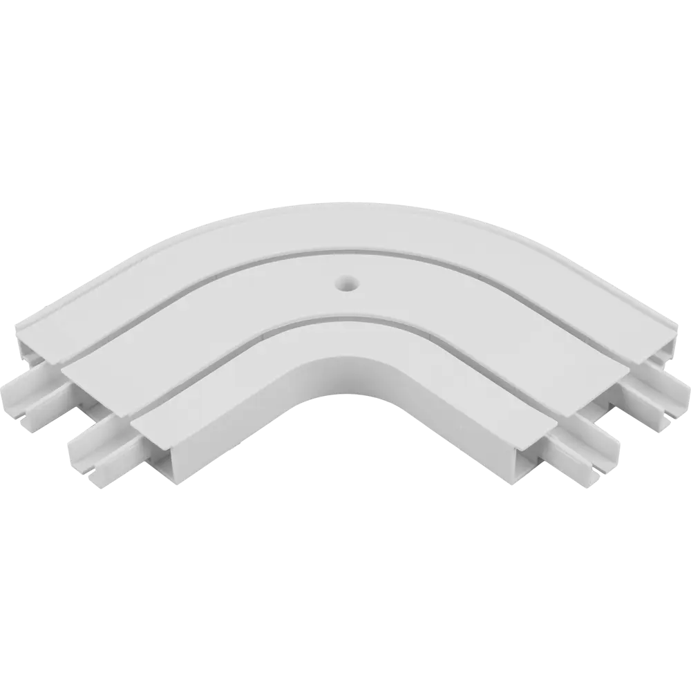 Соединитель эркерный Domlegrand внешний двухрядный пластик цвет белый 1 шт STLM-2011113 - Вид №1