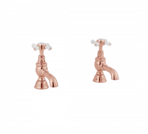 Gentry Home Смеситель для раковины от центра к центру 2 отверстия под смеситель 200 мм Chelsea Розовое золото GH102397