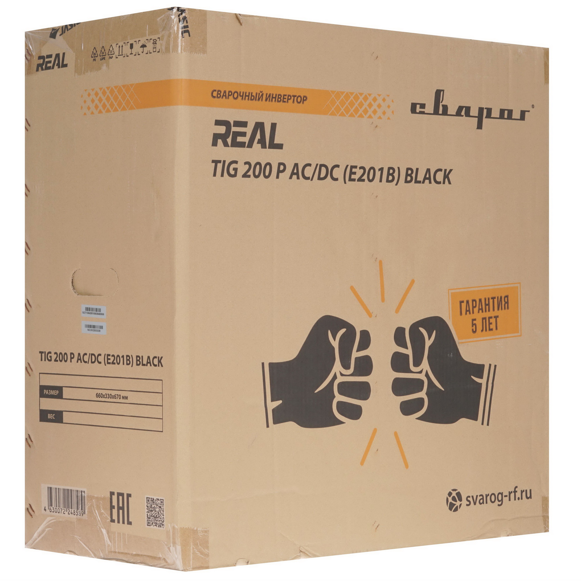 Сварочный аппарат Сварог REAL TIG 200 P AC/DC BLACK (E201B) 9938010 STDN-0137395 - Вид №13