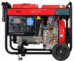 Дизельный генератор Fubag DS 5500 DA ES с разъемом под АВР