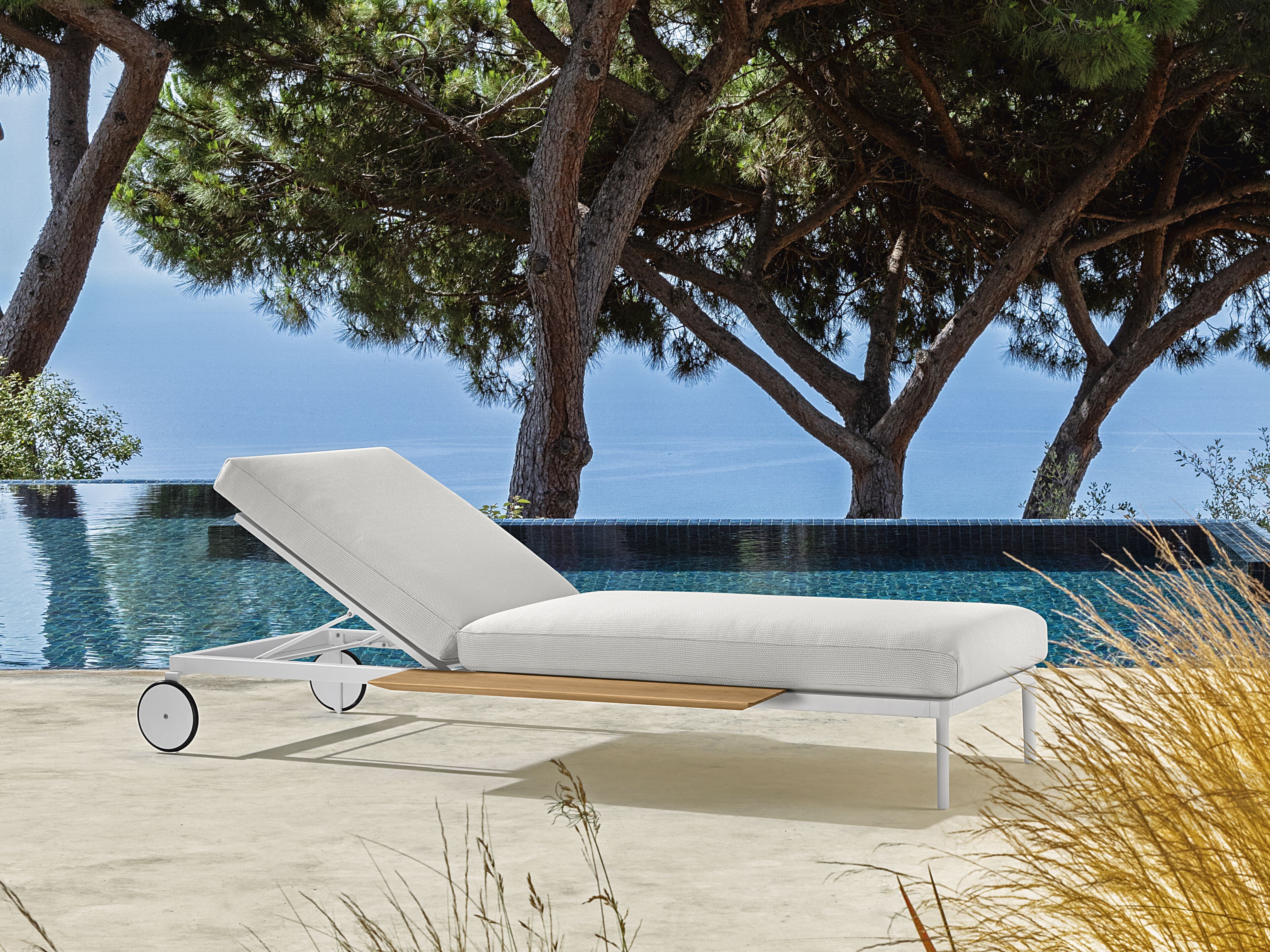 Тканевая откидная Садовая кровать с колесами Talenti Leaf ARCH-00084556 - Вид №1