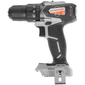 Дрель-шуруповерт Интерскол ДАУ-13/18ВК АПИ 18V  , Без ЗУ, Без АКБ 8197816