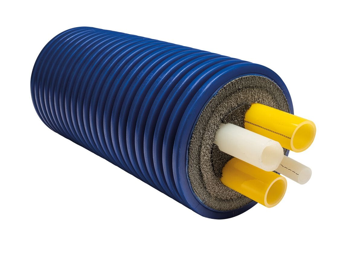 Предварительно изолированный гибкий трубопровод для отопления, охлаждения и acs WATTS Microflex ARCH-00056773 - Вид №1