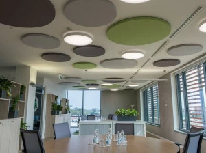 ITP Звукопоглощающие панели из непрозрачной ткани Silky sound