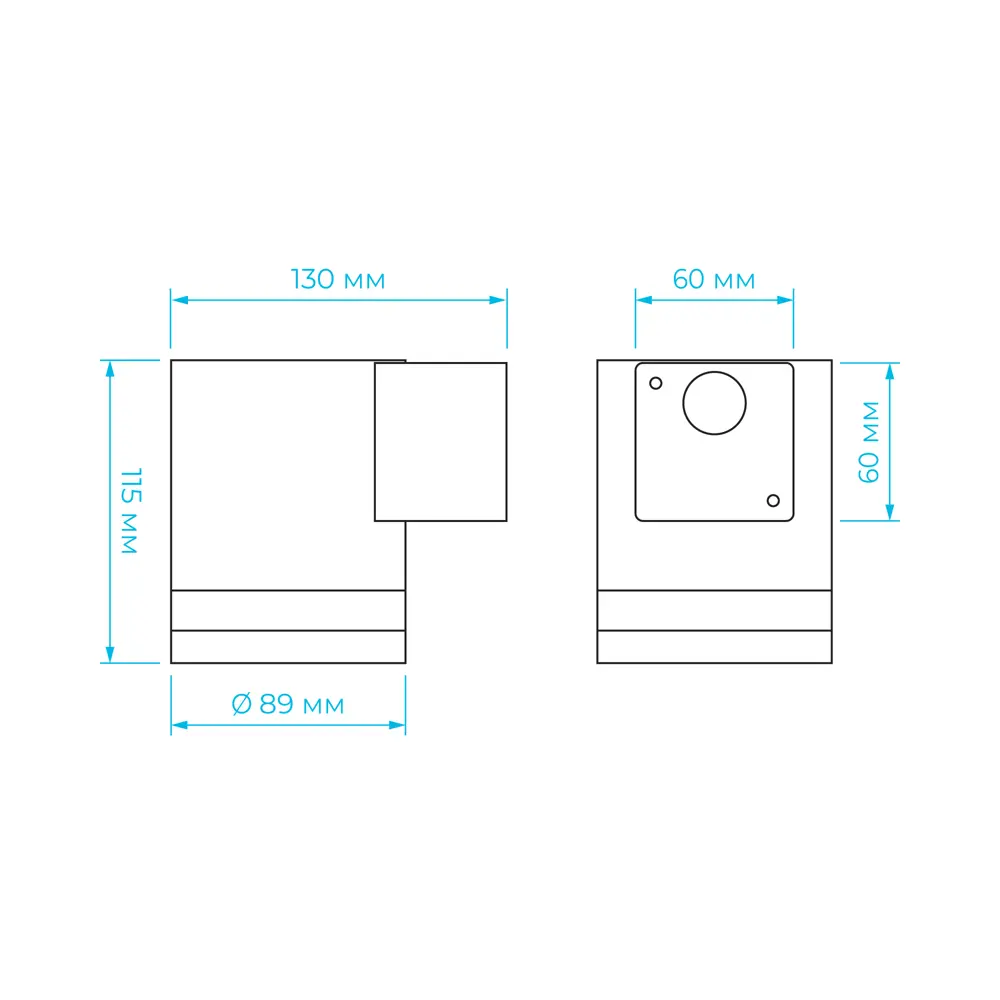 Светильник уличный настенный Apeyron 35 Вт IP54 цвет черный STLM-2061167 - Вид №7