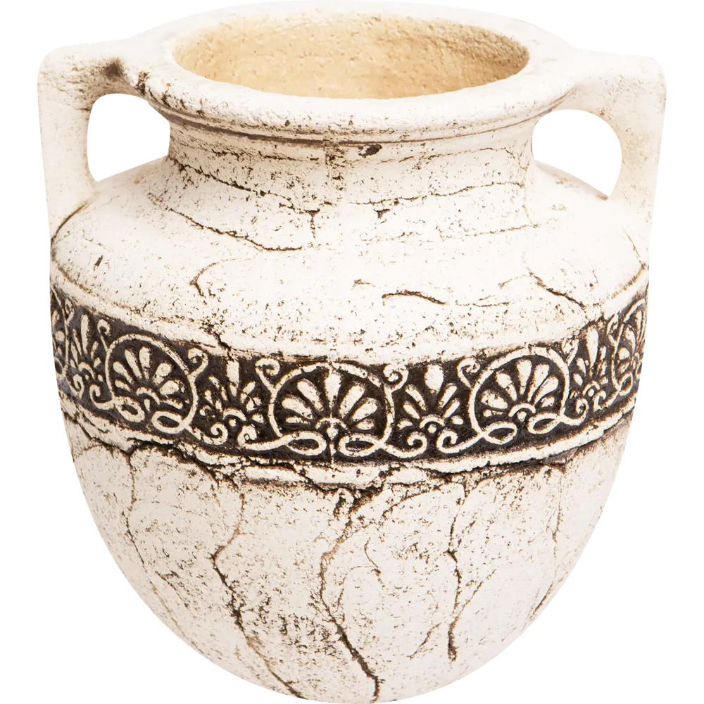 Амфора Коринф малая 23x23x29 см v6 л шамотная глина бежевый Santreyd STLM-2112660 - Вид №1