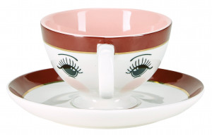 TC033 Чайная Пара Icons Colored Miss Etoile