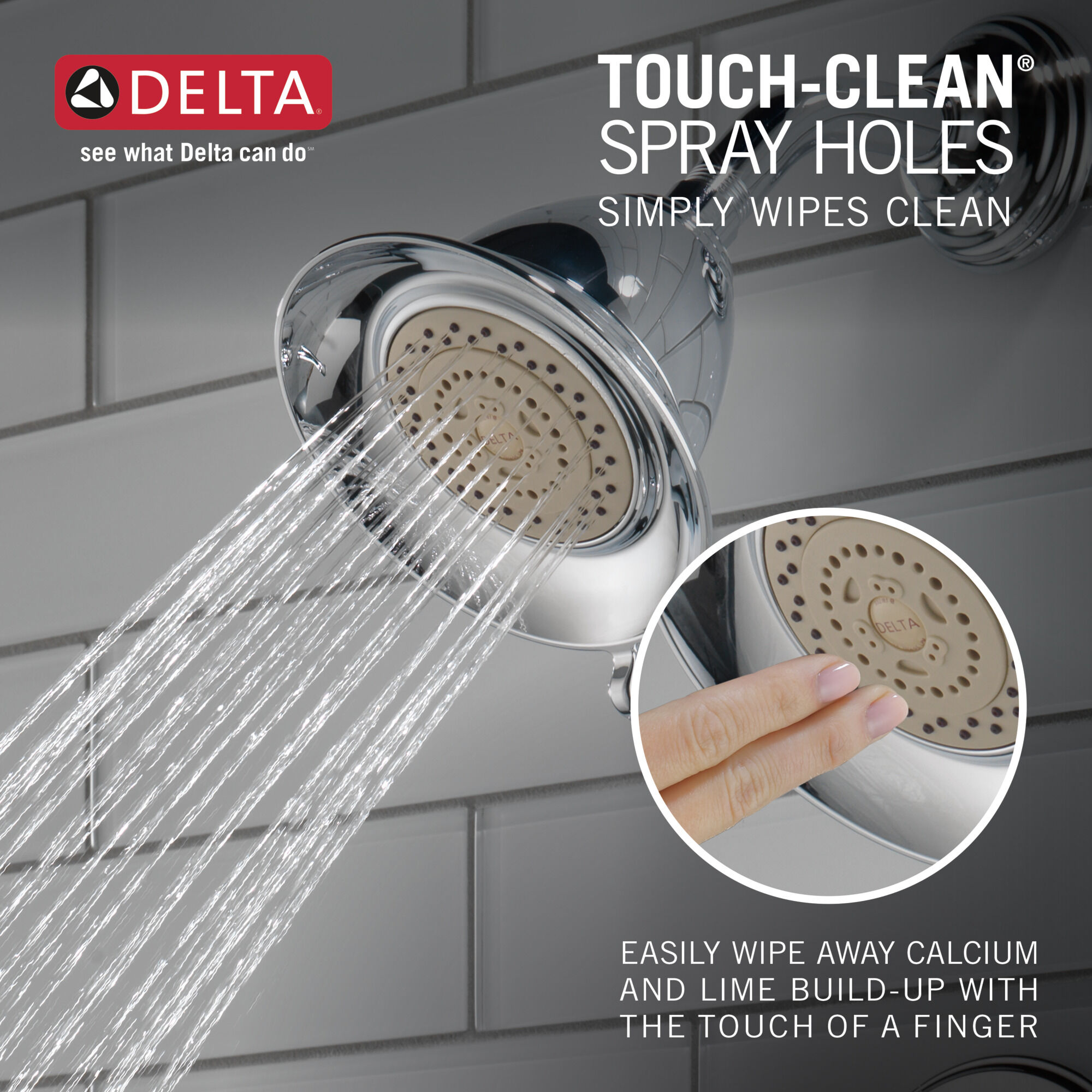 T17255-PT Обивка для душа Monitor (R) серии 17 Delta Faucet Victorian Выдержанный оловянный - Вид №5