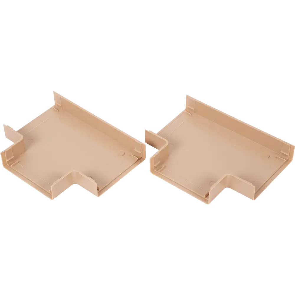 Тройник для кабель-канала T-Plast 74х20 мм цвет дуб 2шт TPlast STLM-2129520 - Вид №1