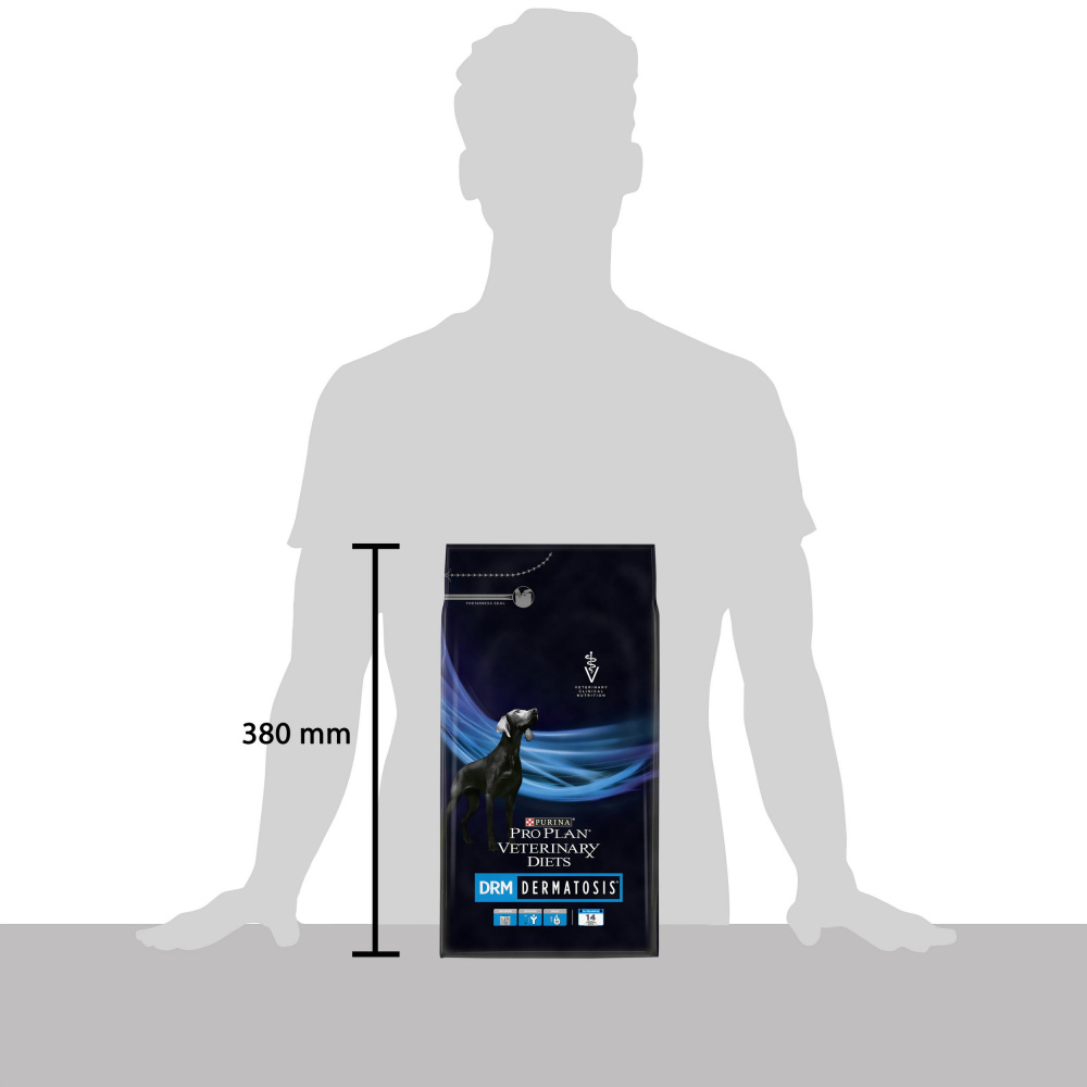 ПР0033140 Корм для собак Veterinary Diets для поддержания здоровья кожи при дерматозах и выпадении шерсти, сух. 3кг Pro Plan  - Вид №1