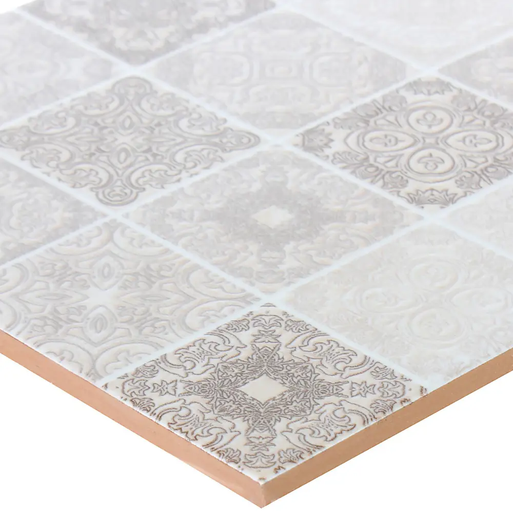 Плитка настенная Нефрит-Керамика Art 20х40 см 1.2 м2 цвет бежевый 2 STLM-2161170 - Вид №1