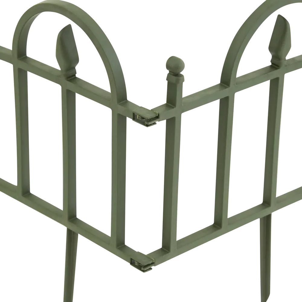 Заборчик 40x60 см полипропилен хаки 5 шт Santreyd STLM-2199926 - Вид №1