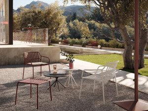 Крытый и открытый стальной стул