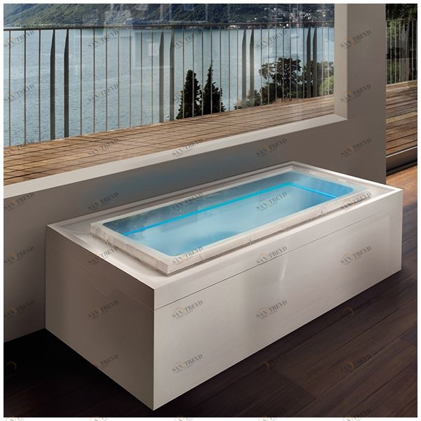 Бассейн Gruppo Treesse Fusion 220 SPA-V8620 напольный прямоугольный белый Fusion SPA SPAV8620