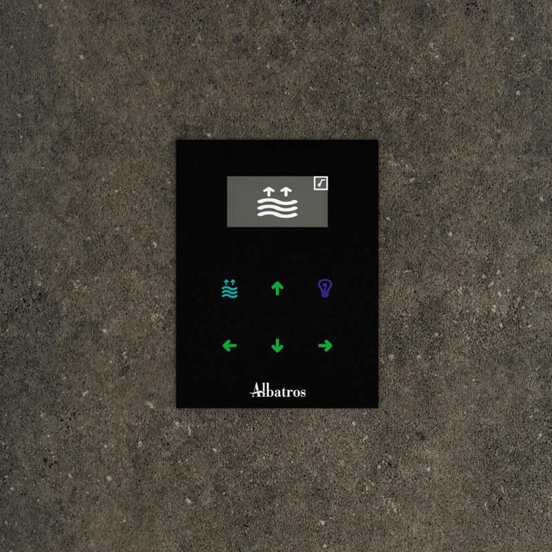 Albatros Финская сауна с душем Modula 06mcn1sf - Вид №6